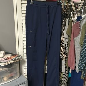 Greys anatomy navy blue pants